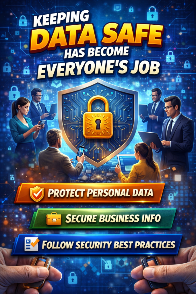 Keeping data safeis very essential