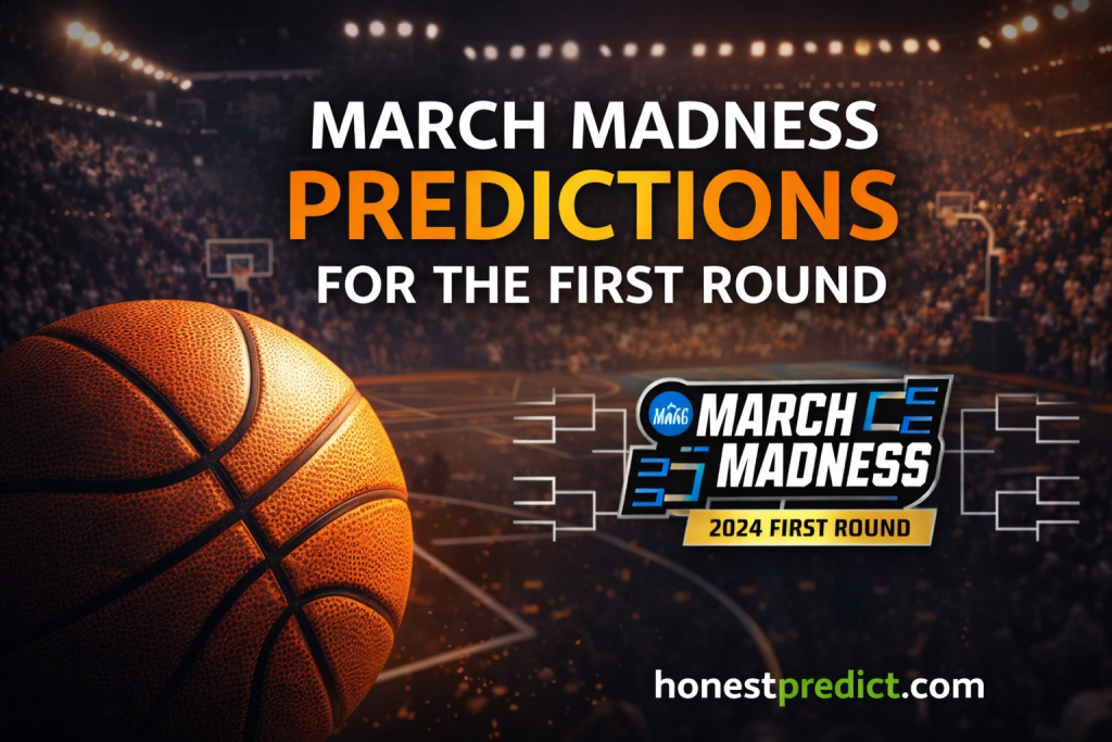 March Madness Predictions for the First Round