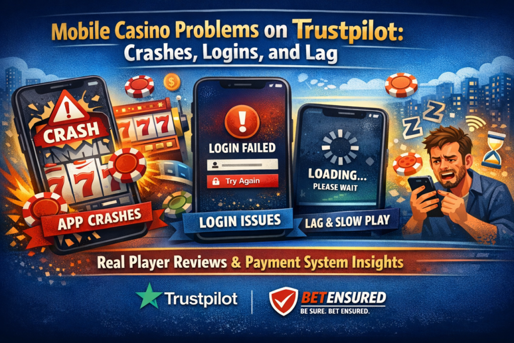 Mobile Casino Problems on Trustpilot